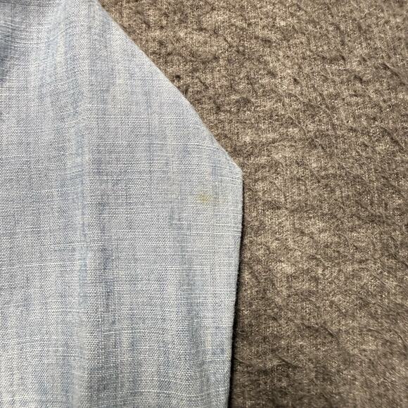 Polo Ralph Lauren New Classic Western Shirt Mens XXL 2XL Blue Chambray Vtg 90's - Picture 10 of 10